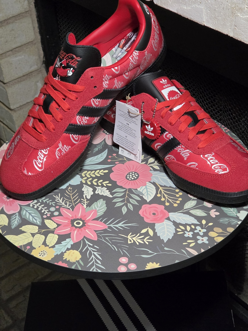 Brand New Mens Adidas Coca Cola Sneakers